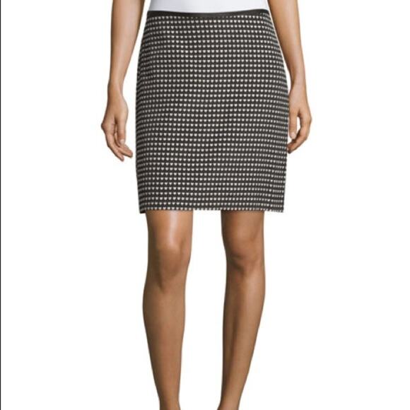 Max Studio Skirt Heart Printed Pencil - Picture 1 of 4